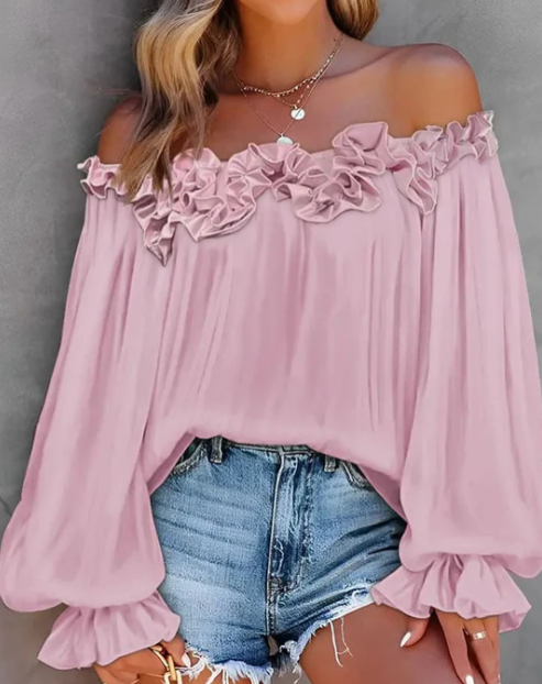 ND | Blouse décontractée élégante et polyvalente