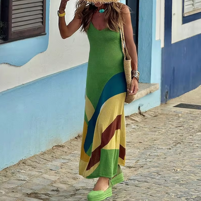 EP | Robe longue vivante et moulante