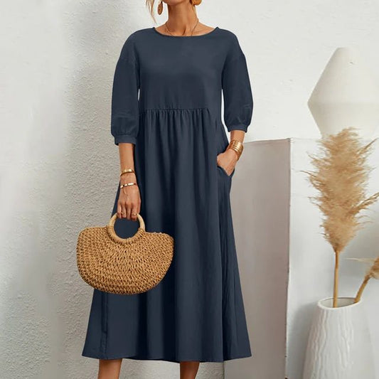 EP | Robe midi décontractée