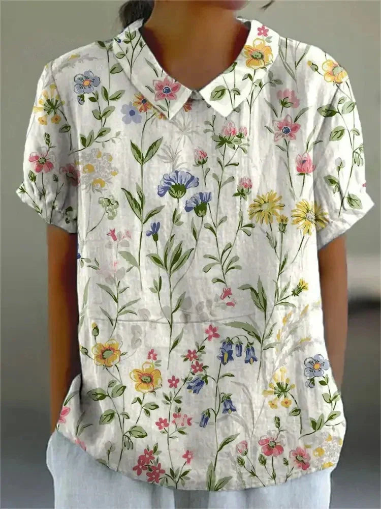 ND | Blouse à imprimé fleuri pour femmes