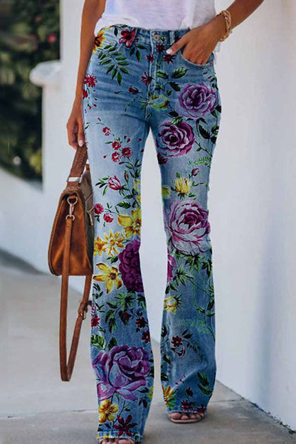 ND | Faux pantalon à pattes d'élévation imprimé