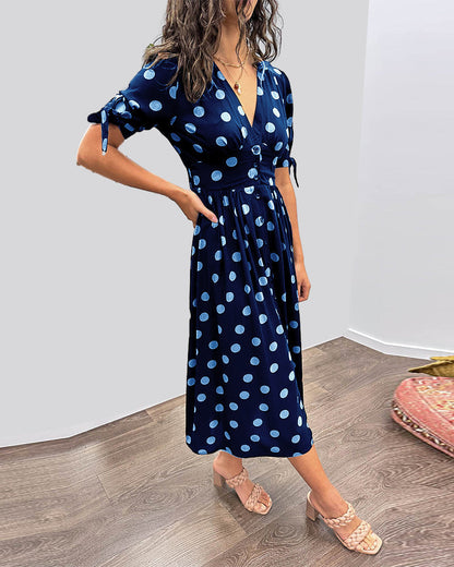 EP | Robe midi élégante en duvet