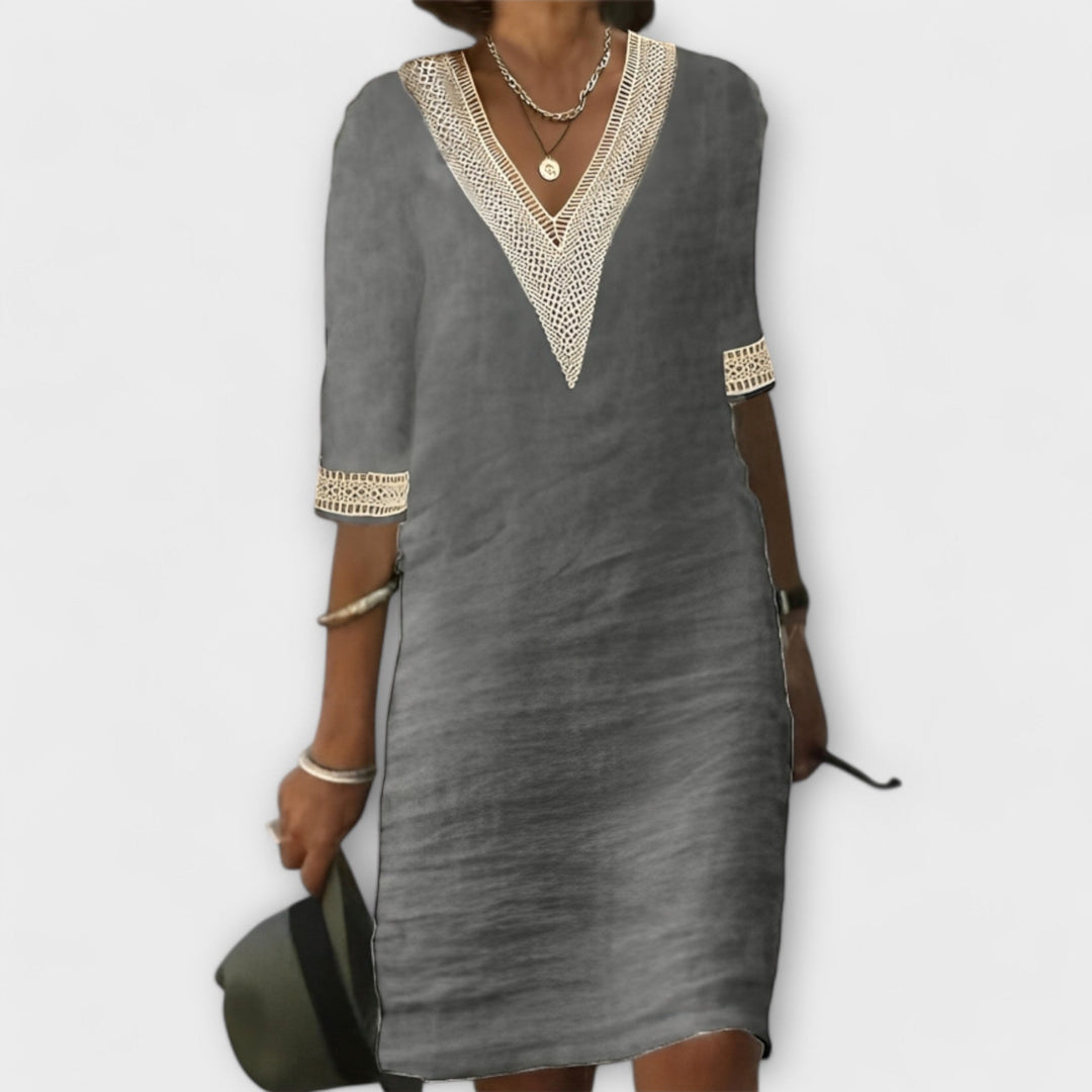 EP | robe en coton et lin