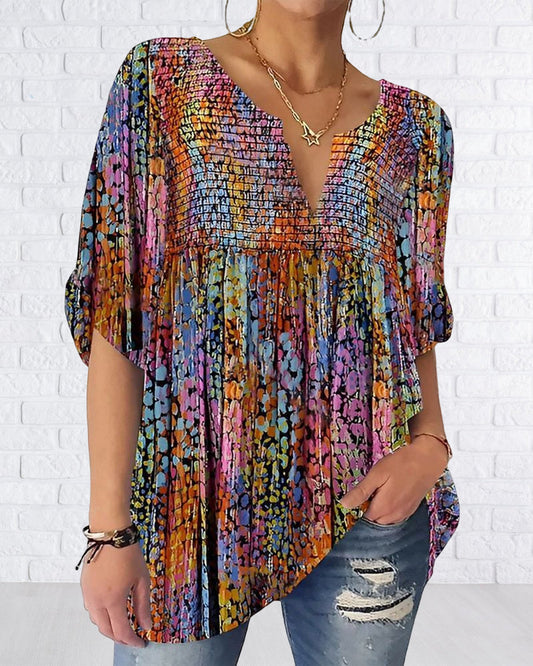 ND | Blouse avec col en V
