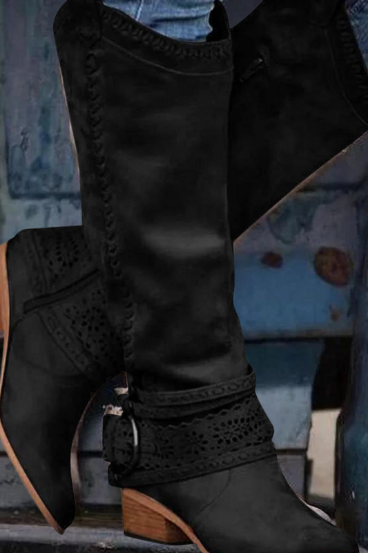 EP | Bottes en cuir vintage