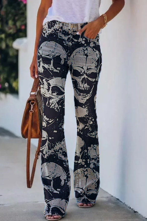 ND | Faux pantalon à pattes d'élévation imprimé