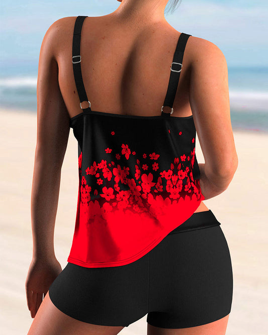 EP | Set tankini tendance avec motif floral
