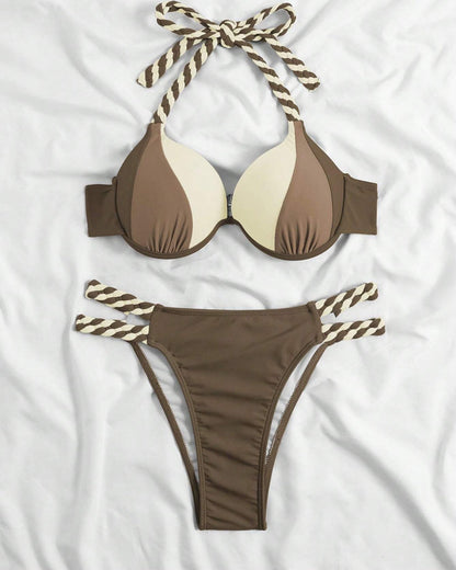 EP | Bikini bicolore tendance et stylé