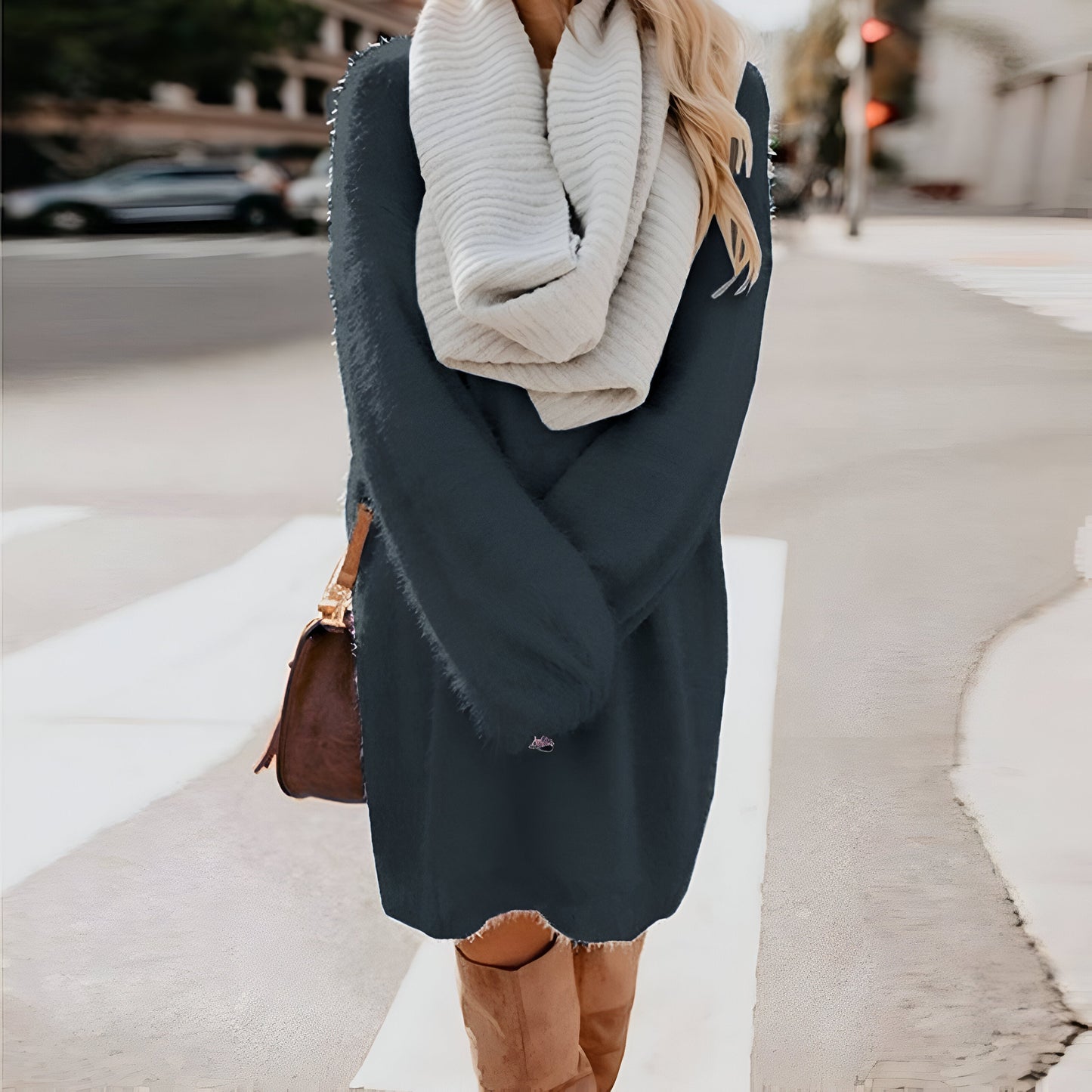 EP | Robe en tricot douillette
