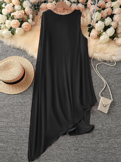 EP | ROBE MIDI SANS MANCHES INTEMPORELLE
