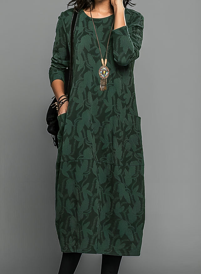 EP | Robe midi élégante à fleurs