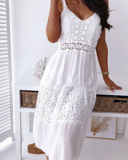 EP | Robe midi | Robes midi pour femmes | Robe blanche midi