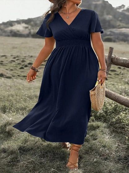 EP | Maxi-robe sexy et confortable avec taille portefeuille