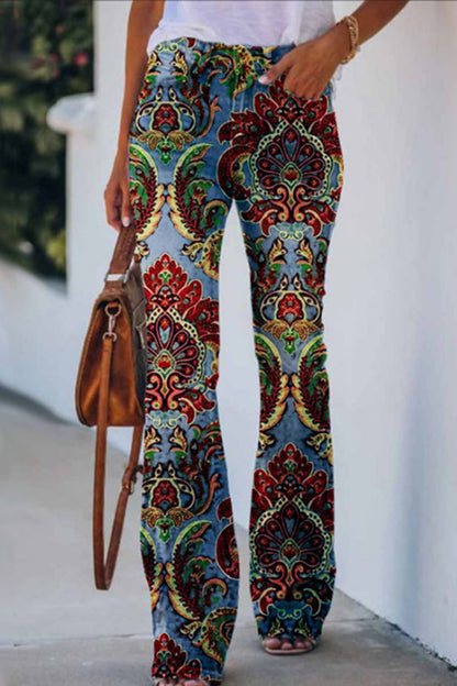 ND | Faux pantalon à pattes d'élévation imprimé