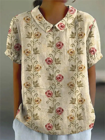 ND | Blouse à imprimé fleuri pour femmes