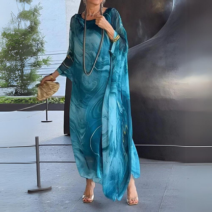 EP | Elégante robe en mousseline de soie