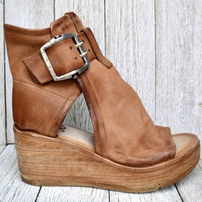 ND | Sandales compensées Boho