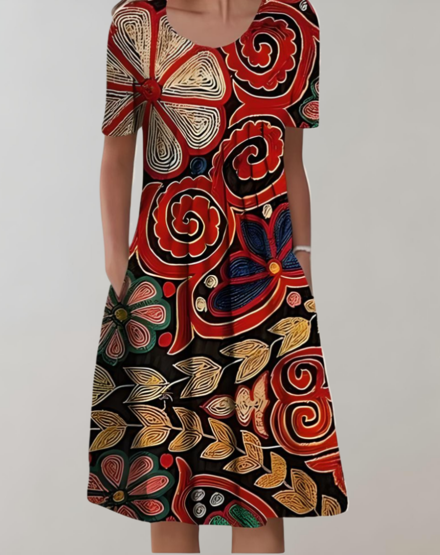 EP | Robe midi Bohème