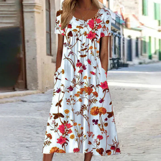 EP | Robe midi florale élégante Eloise