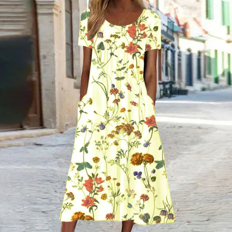 EP | Robe midi florale élégante Eloise