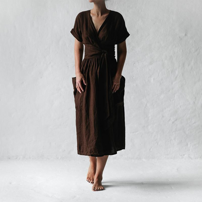 EP | Robe élégante avec décolleté en V