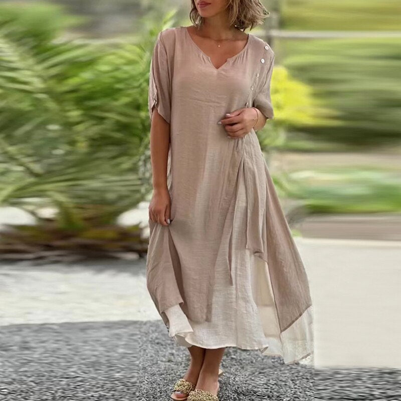 EP | Robe d'été décontractée et confortable d'Aline