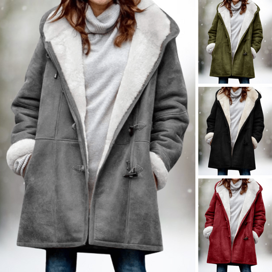 EP | Manteau premium avec capuche mi-longue