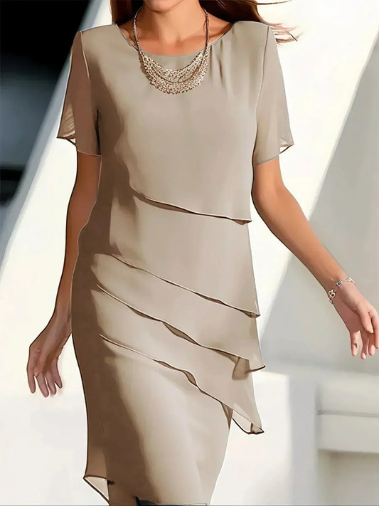 EP | Robe midi légère et élégante pour le printemps