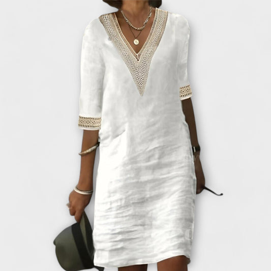 EP | robe en coton et lin