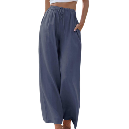ND | Pantalon taille haute et jambes larges