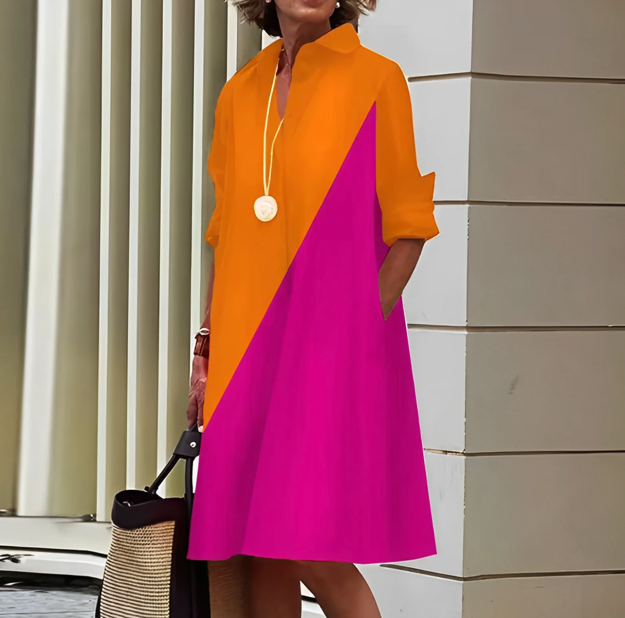 EP | Robe midi élégante pour femmes pour l'été