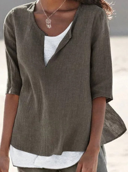 ND | VeeTee™ : T-shirt col V pour femmes