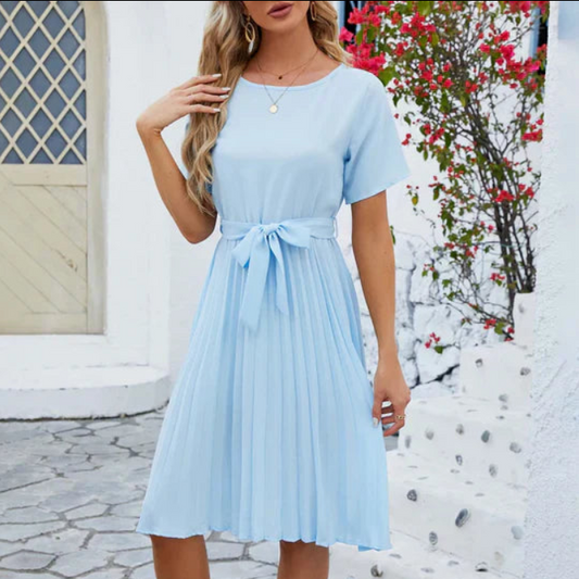 EP | Robe midi élégante à motif floral pour femme