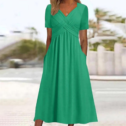 EP | Robe midi décontractée et élégante