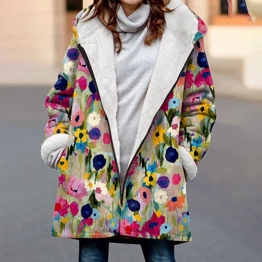 Vibrant et unique Manteau