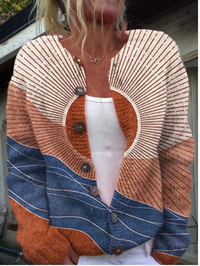 Vibrant et unique Manteau