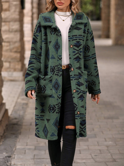 EP | Manteau long élégant de style ethnique