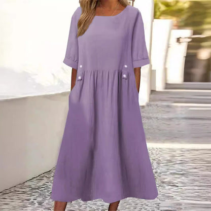 EP | Robe midi décontractée