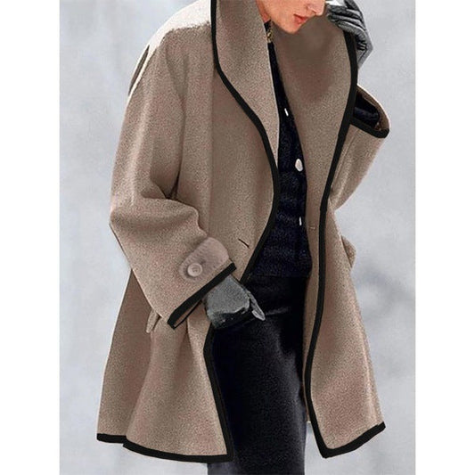 EP | Manteau élégant à col large
