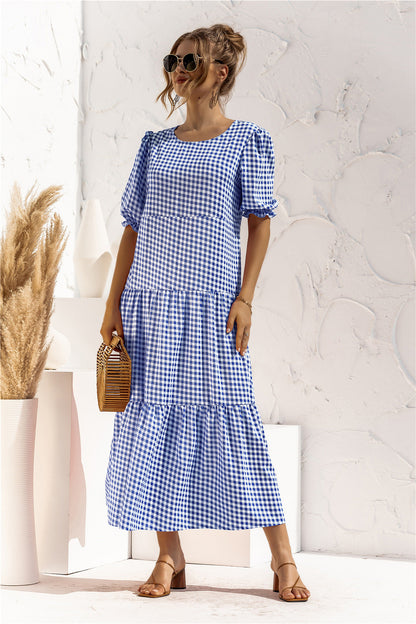 EP | robe midi vichy pour tous les jours