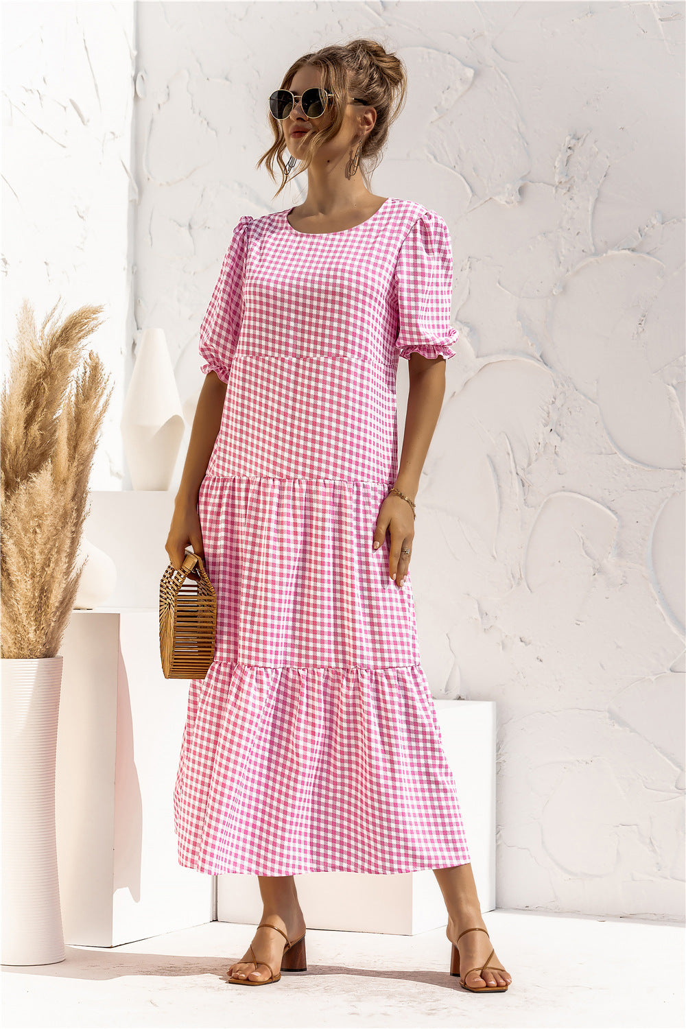 EP | robe midi vichy pour tous les jours
