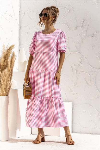 EP | robe midi vichy pour tous les jours