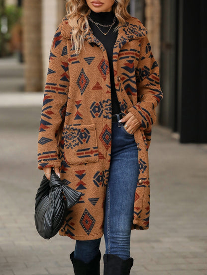EP | Manteau long élégant de style ethnique