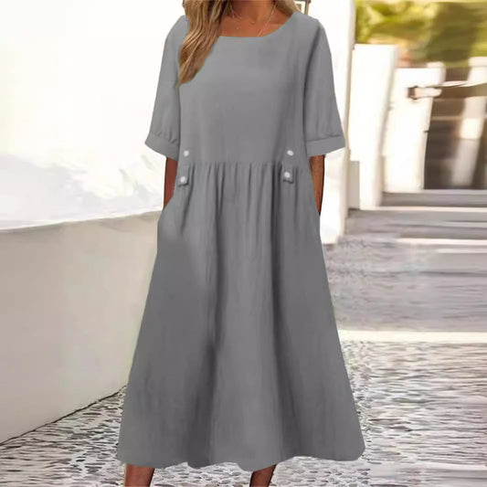 EP | Robe midi décontractée