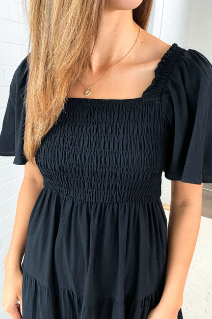EP | Robe midi féminine off-shoulder
