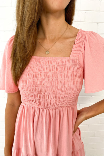 EP | Robe midi féminine off-shoulder