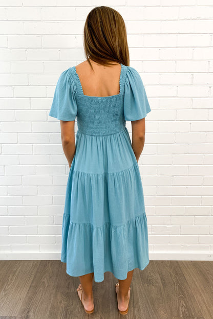 EP | Robe midi féminine off-shoulder