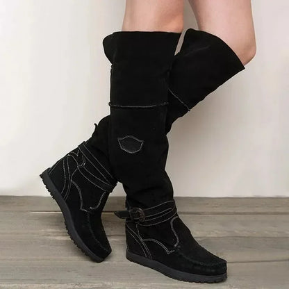 ND | Bottes de mocassin au genou d'inspiration boho
