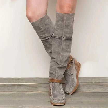 ND | Bottes de mocassin au genou d'inspiration boho