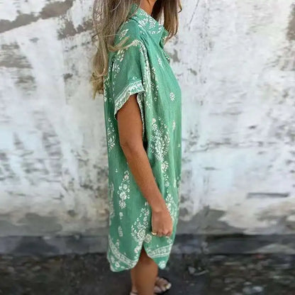 EP | Robe midi avec poches boutonnées
